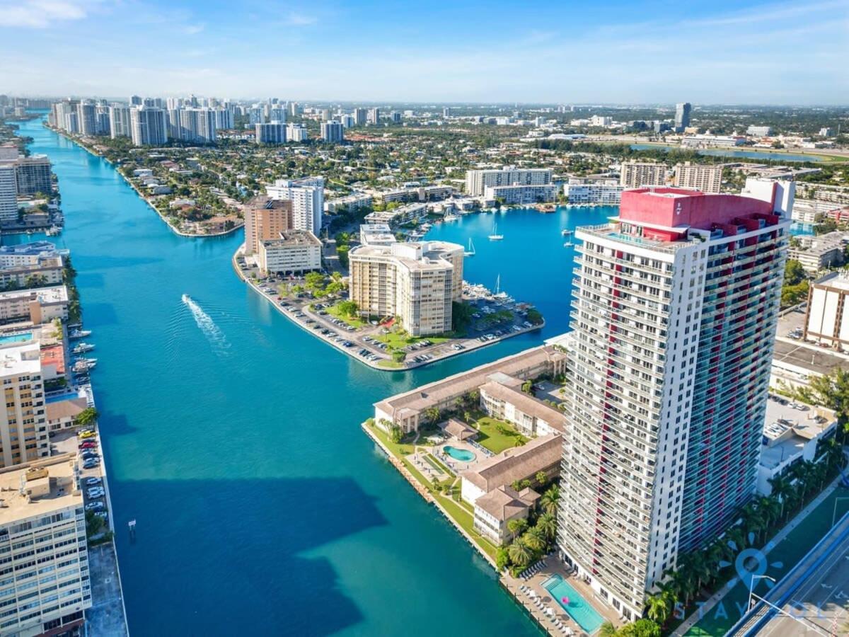 Infinite View With Balcony,Pool Plus Near Beach Hallandale Beach Exteriör bild