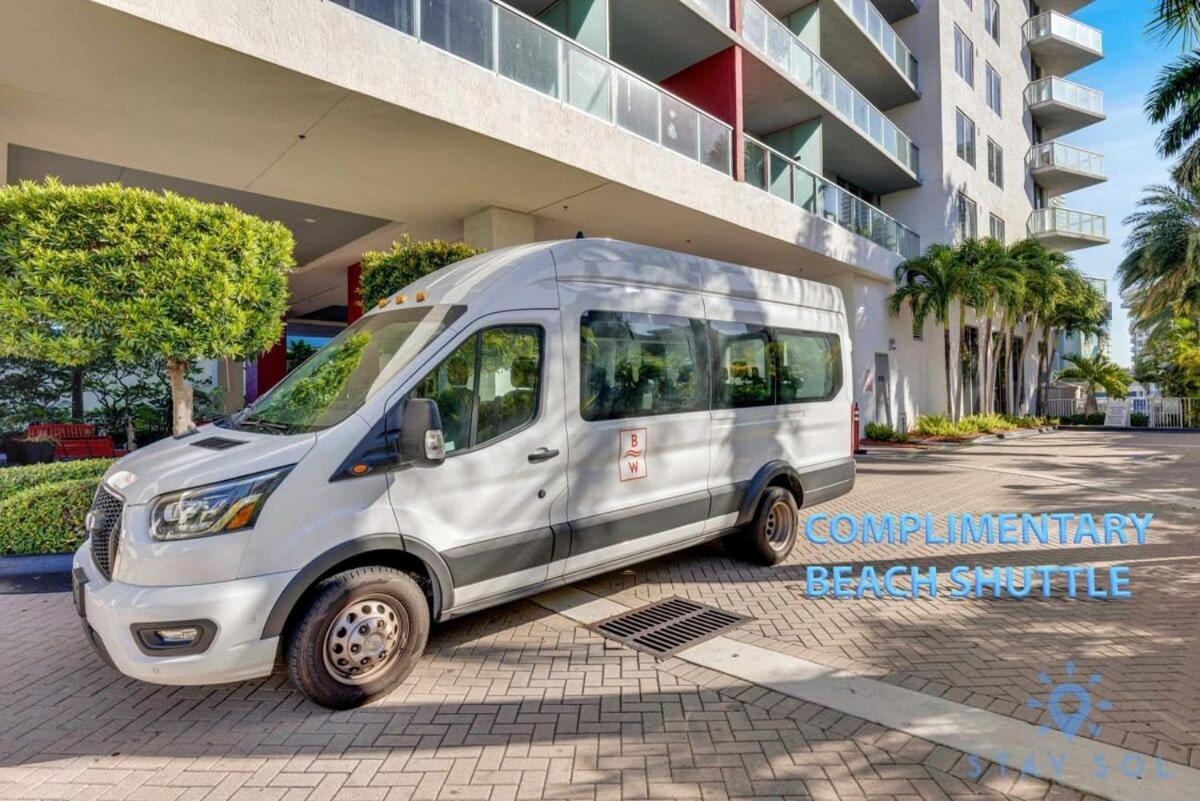 Infinite View With Balcony,Pool Plus Near Beach Hallandale Beach Exteriör bild