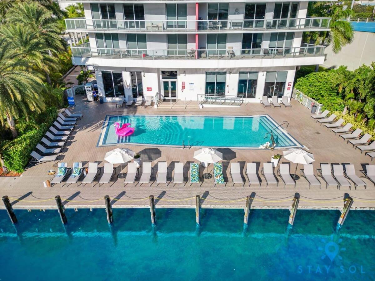 Infinite View With Balcony,Pool Plus Near Beach Hallandale Beach Exteriör bild